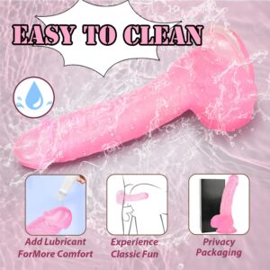 Best 7 Inch Soft Pink Dildo in Pakistan