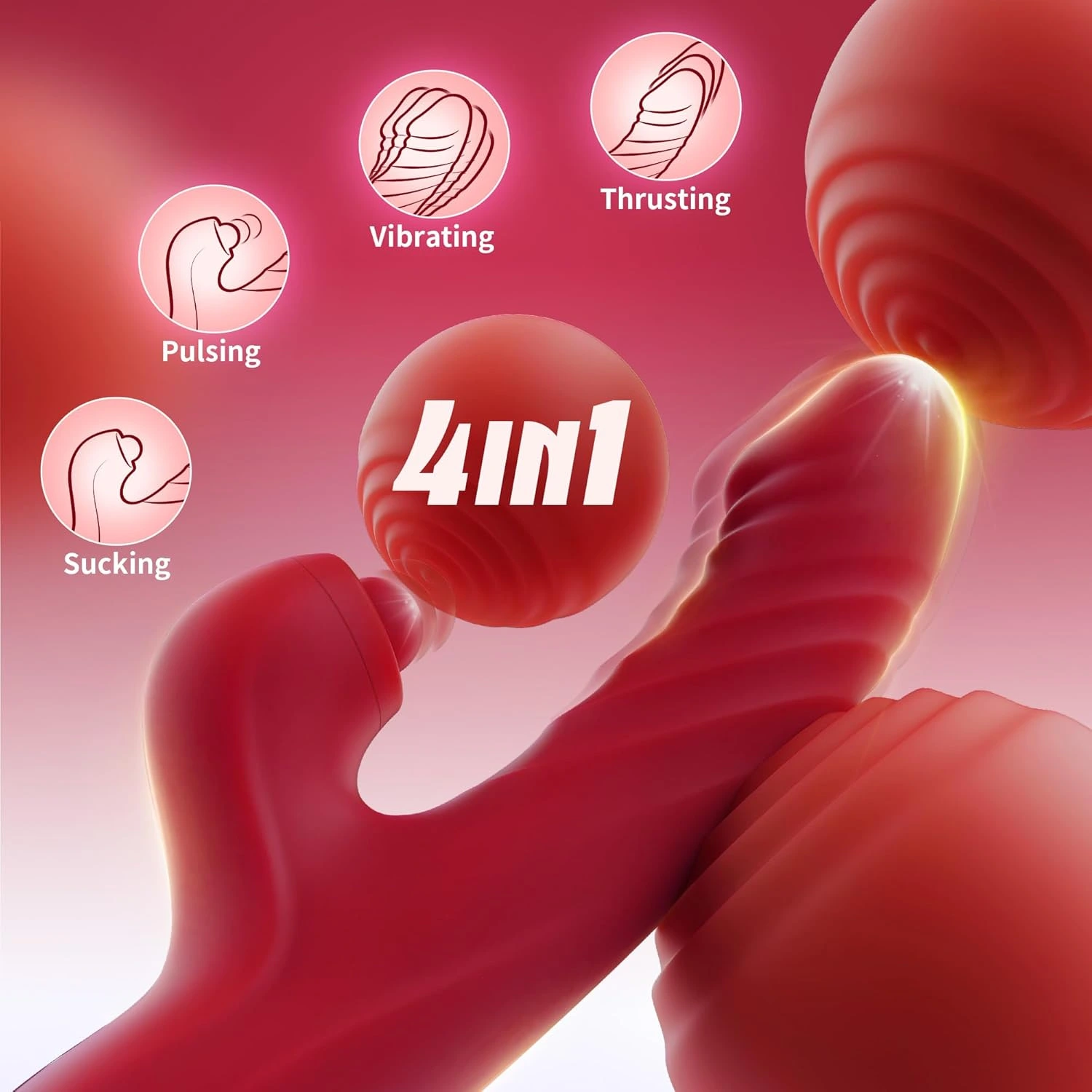 Toendi G Spot Vibrator Dildo in Pakistan - Image 2