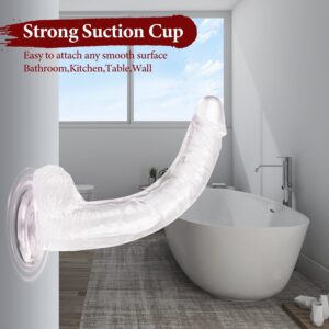 11 Inch Clear Big Dildo in Pakistan