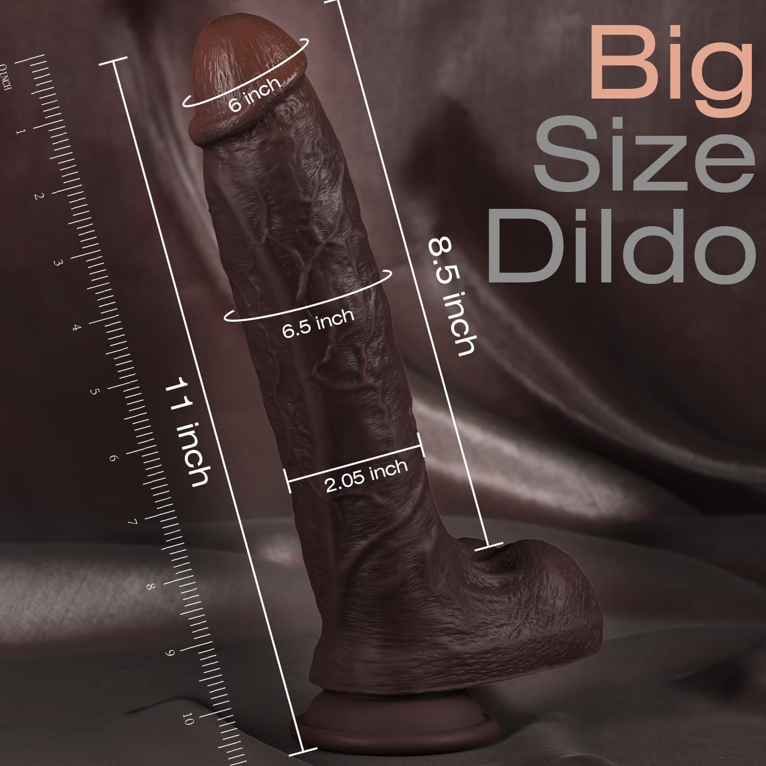 11 Inch Realistic Big Dildo in Pakistan - Image 4