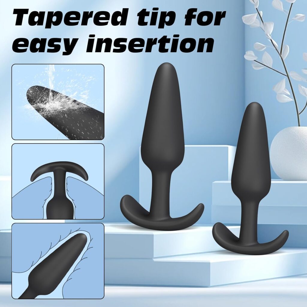 4PCS Silicone Butt Plug in Pakistan