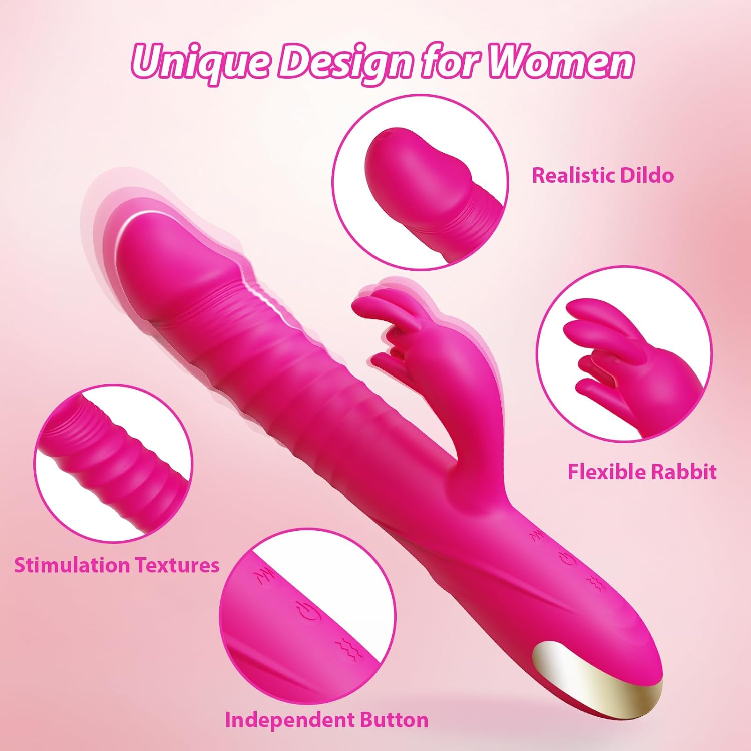 Buy Rabbit Vibrator Dildo in Pakistan - Image 4