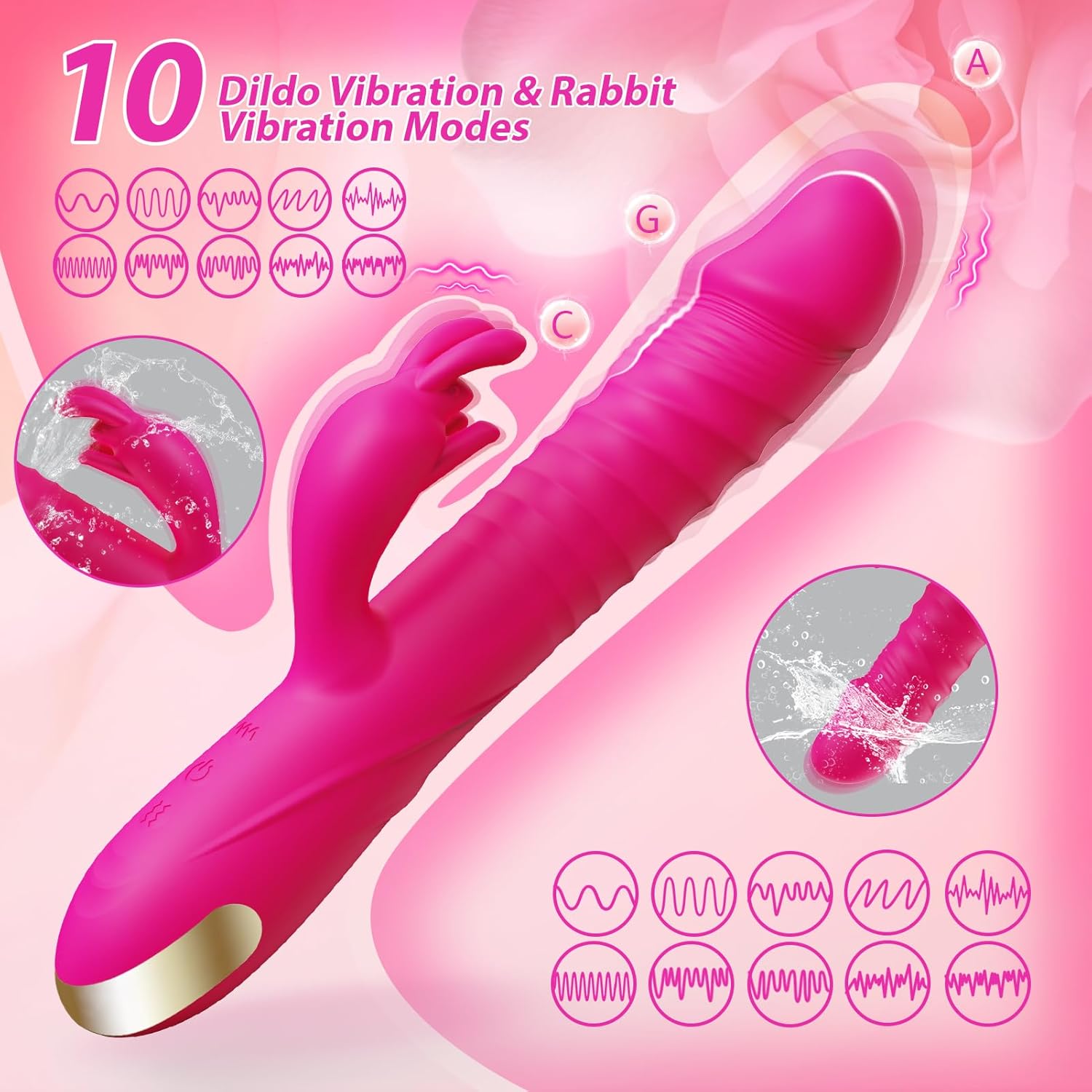 Buy Rabbit Vibrator Dildo in Pakistan