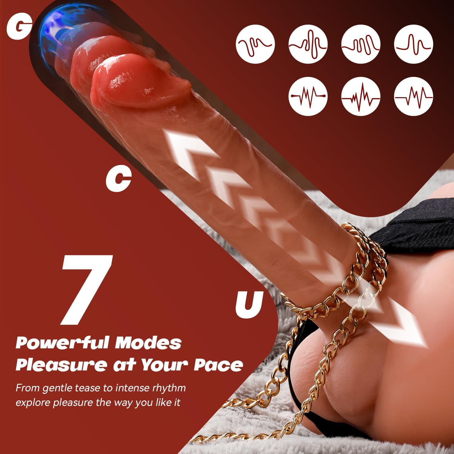 Thrusting Dildo Vibrator in Pakistan
