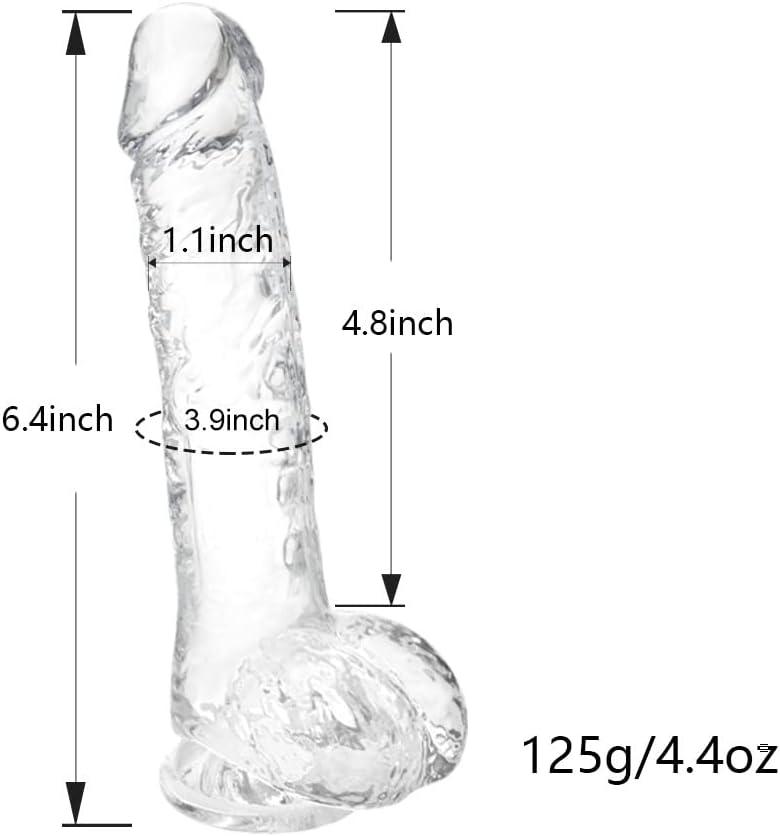 6 inch Clear Dildo in Pakistan - Image 2