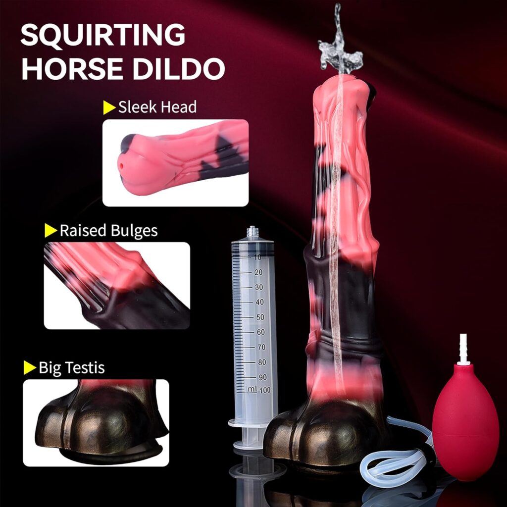12 Inch Squirting Horse Dildo in Pakistan