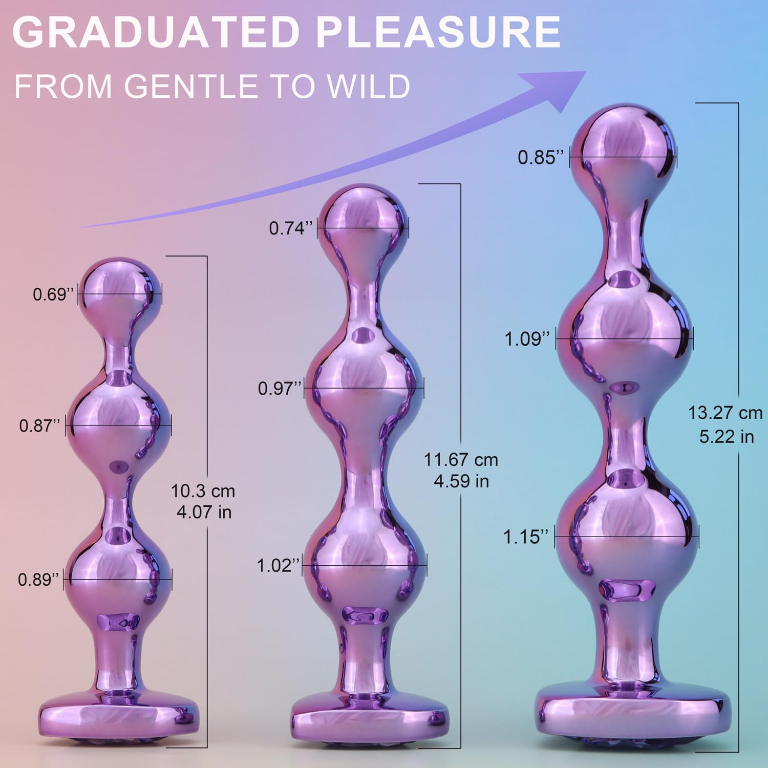 3 PCS Anal Beads Training Set
