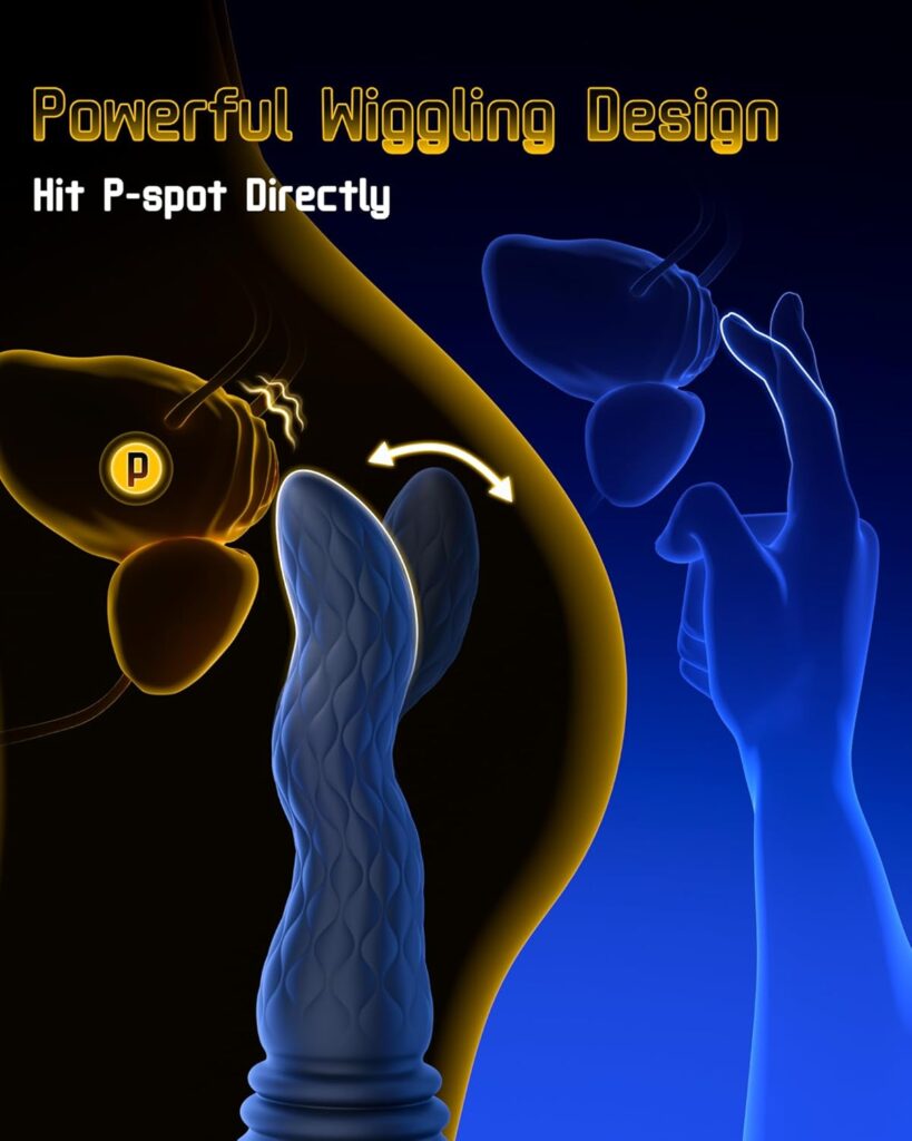 3 in 1 Prostate Massager Anal Vibrator 