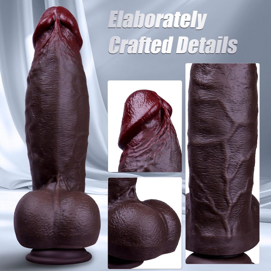 8 Inch Vibrating Realistic Dildo in Pakistan