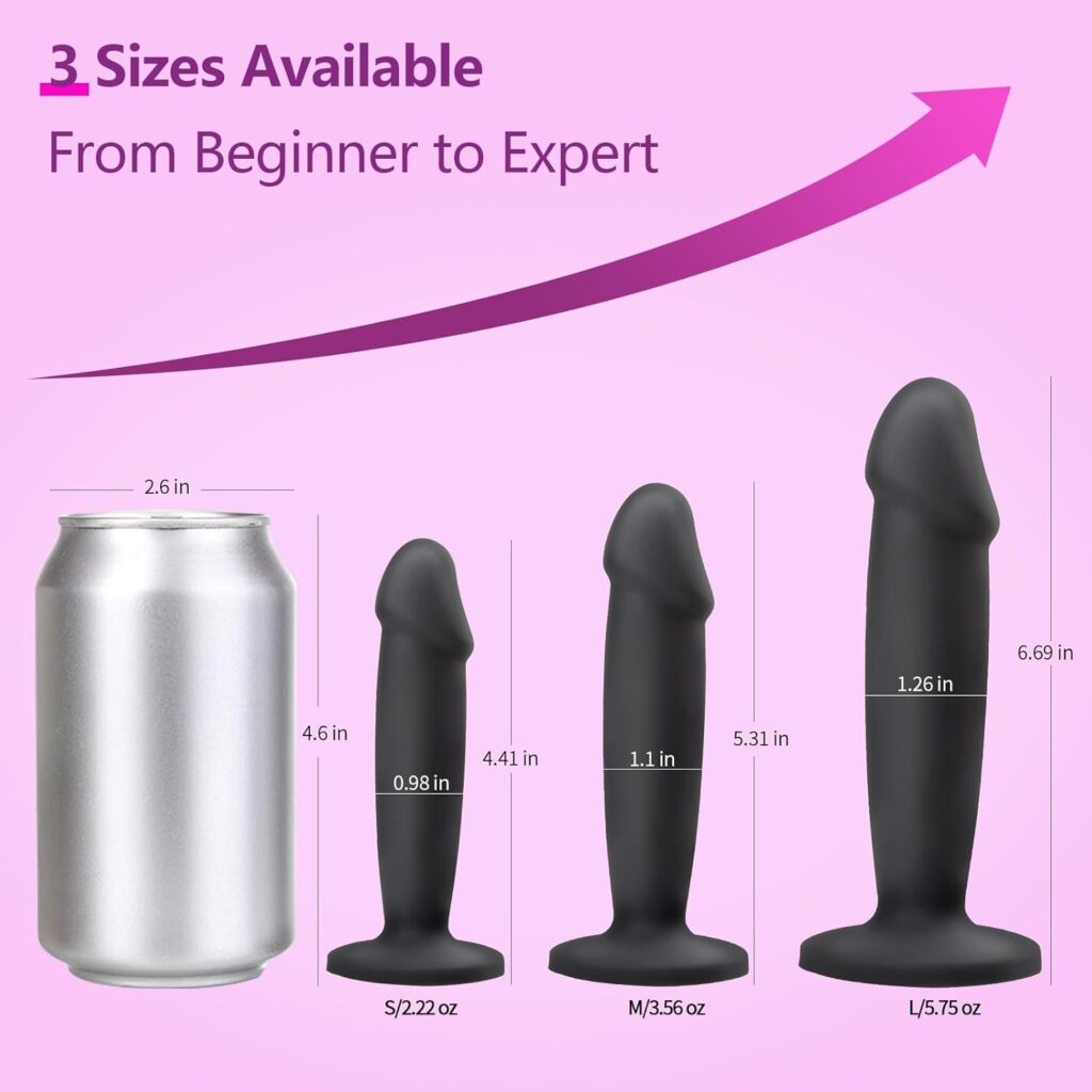 Anal Dildo Butt Plug Training Set
