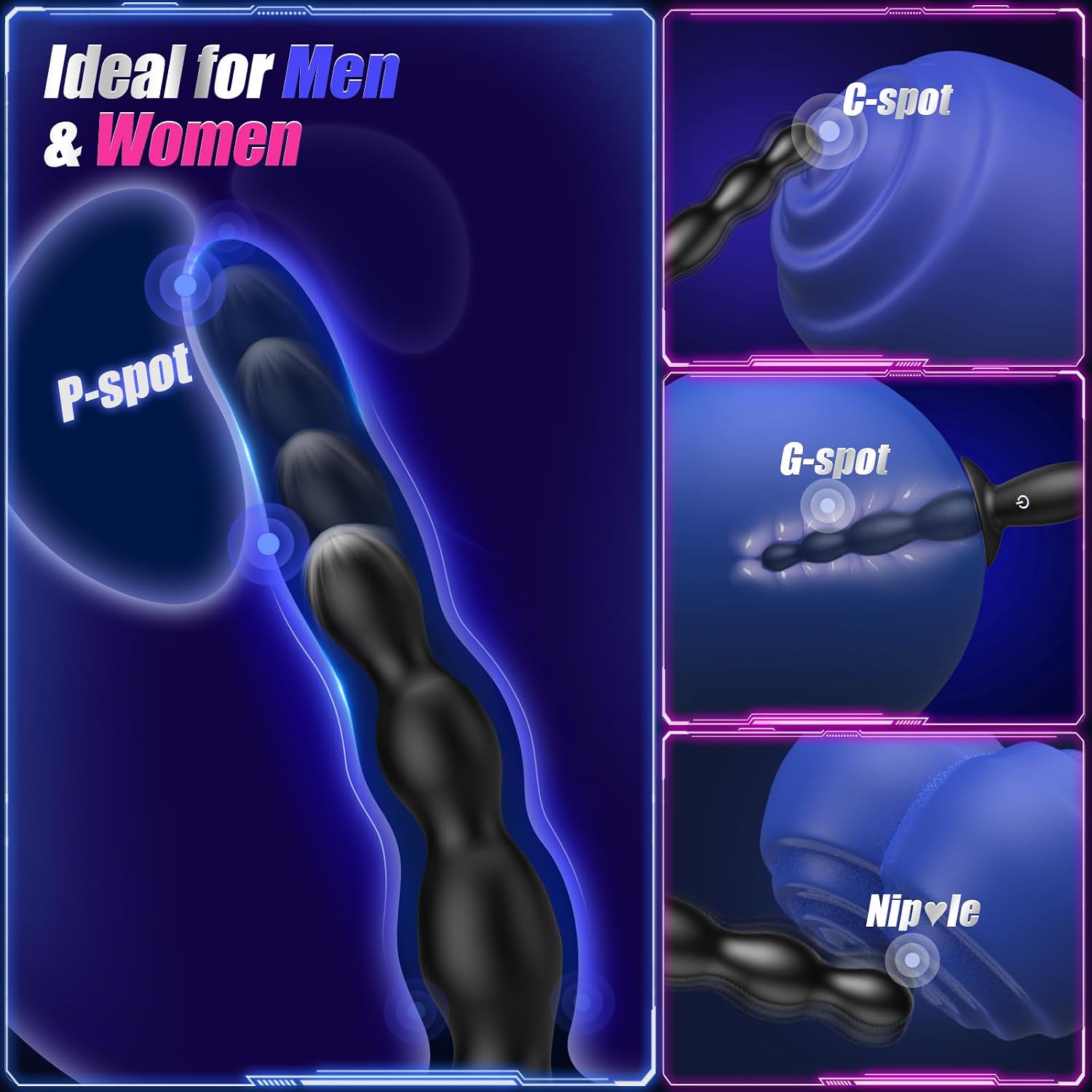 Anal Vibrator Bead Prostate Massager - Image 2