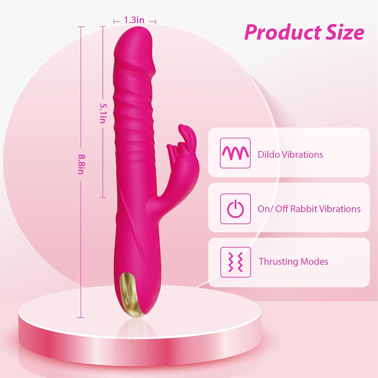 Best Thrusting Dildo Vibrator for Women - Image 3