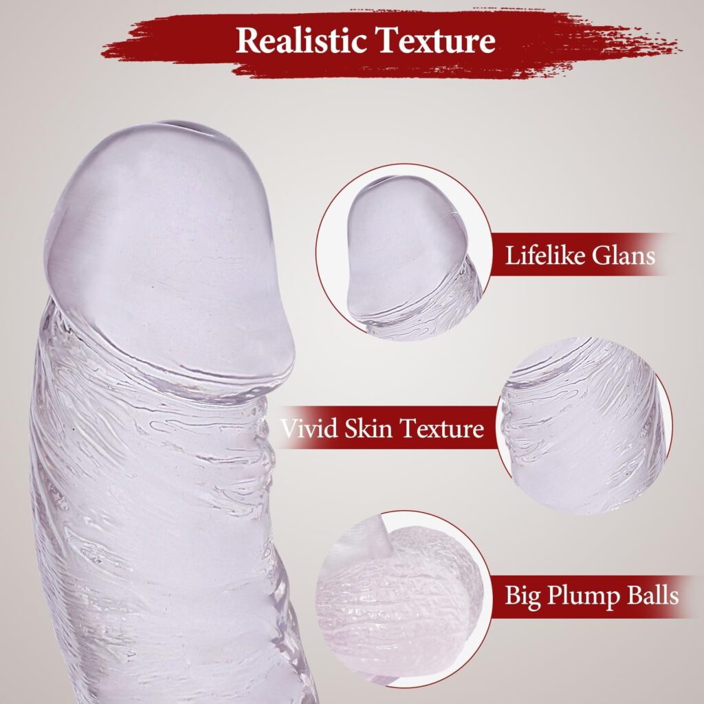 Buy 10 Inch Clear Big Dildo in Pakistan