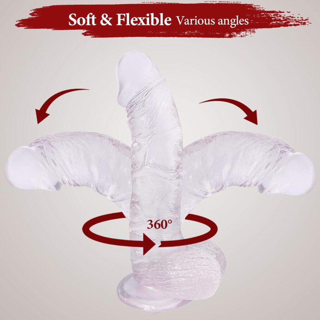 Buy 10 Inch Clear Big Dildo in Pakistan