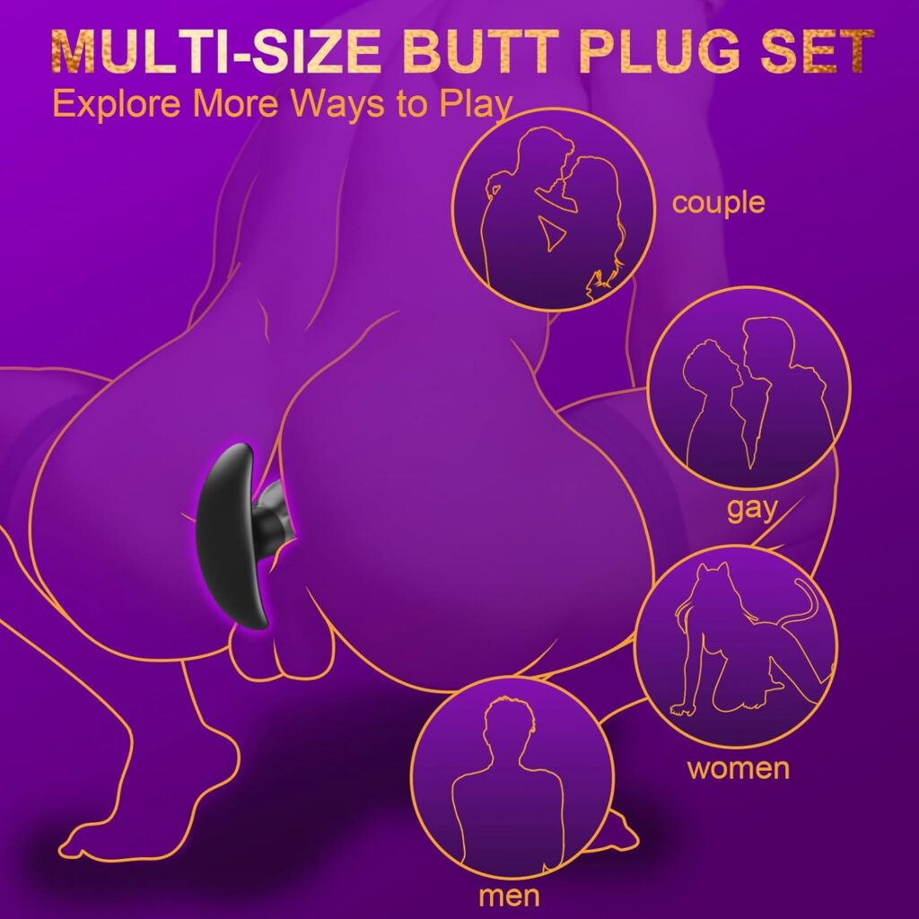Buy 4 PCS Anal Plug Set in Pakistan
