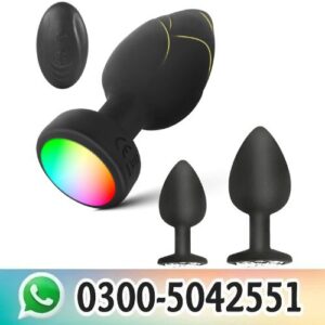 3 PCS Anal Plug Vibrator Set in Pakistan