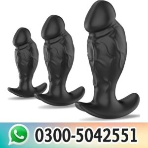 3 PCS Anal Dildo Kit in Pakistan