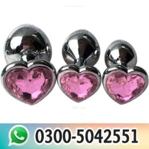 3 Pcs Anal Plug Set in Pakistan