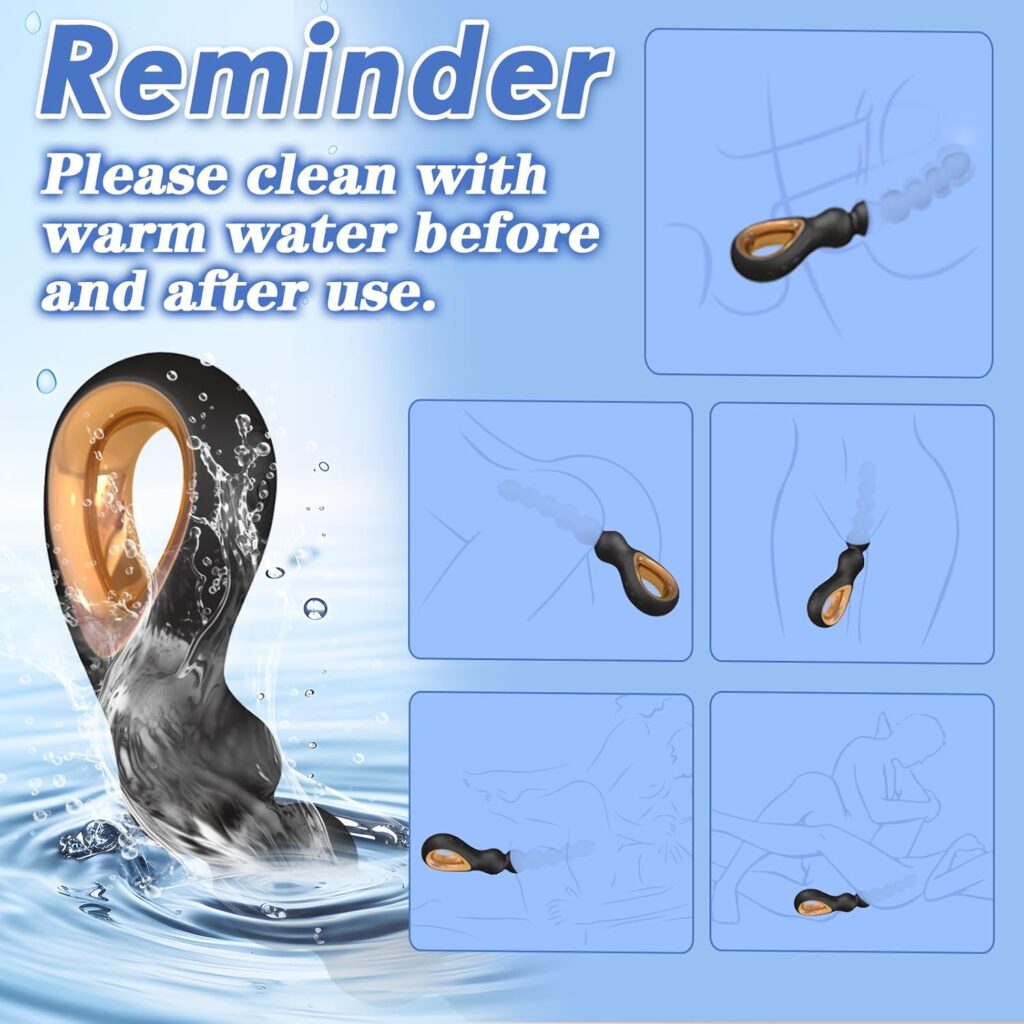 Vibrating Anal Beads Butt Plug in Pakistan