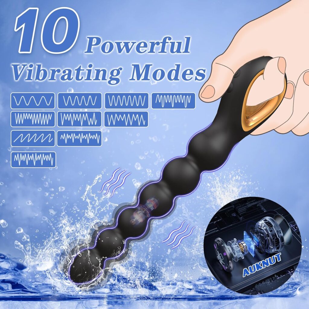 Vibrating Anal Beads Butt Plug in Pakistan