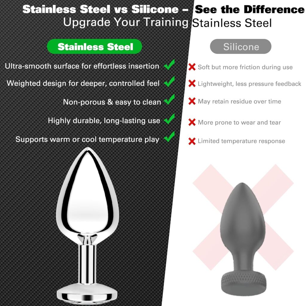4 PCS Anal Plug Beginner Set in Pakistan
