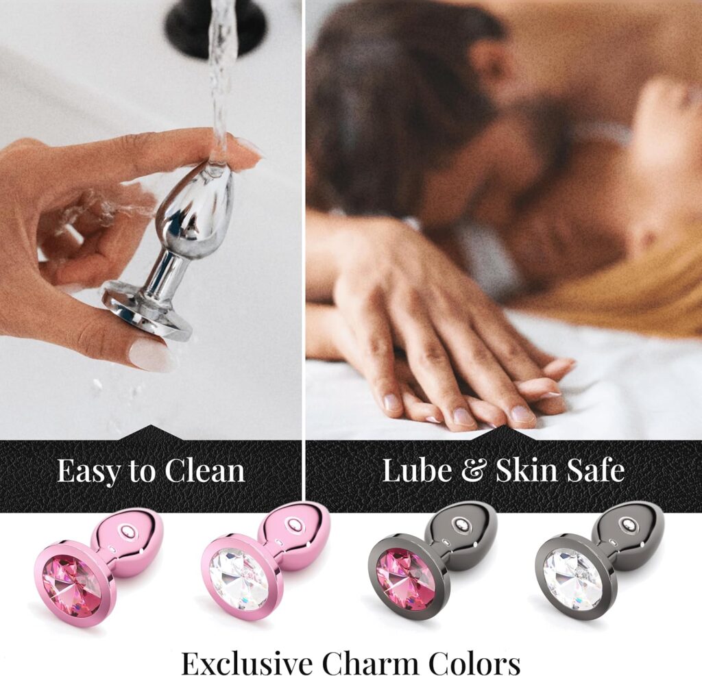 4 PCS Metal Butt Plug Beginner in Pakistan