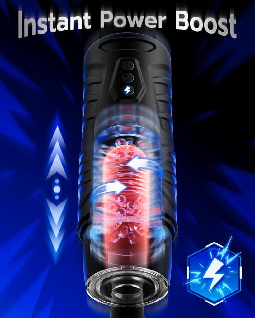 AI Sync Male Masturbator with Vibration