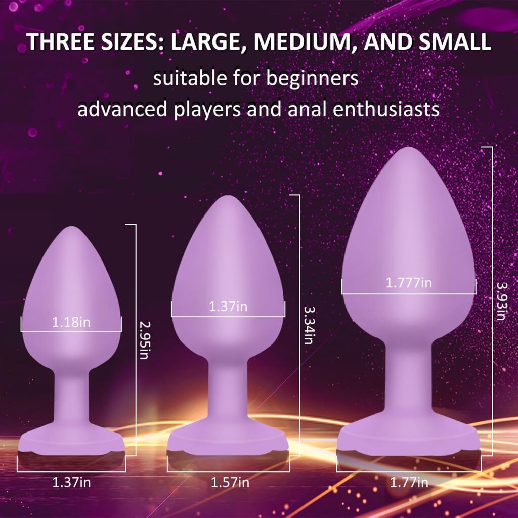 Best 3Pcs Anal Butt Plug Training Kit in Pakistan