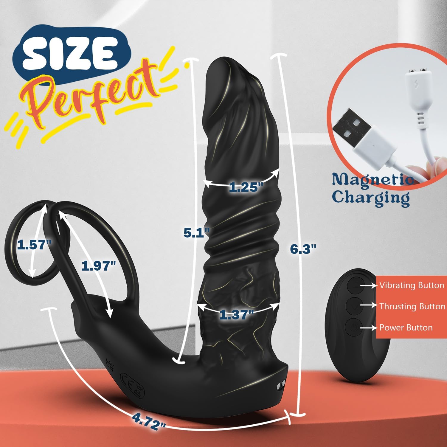 Best 5 in 1 Prostate Massager Anal Vibrator