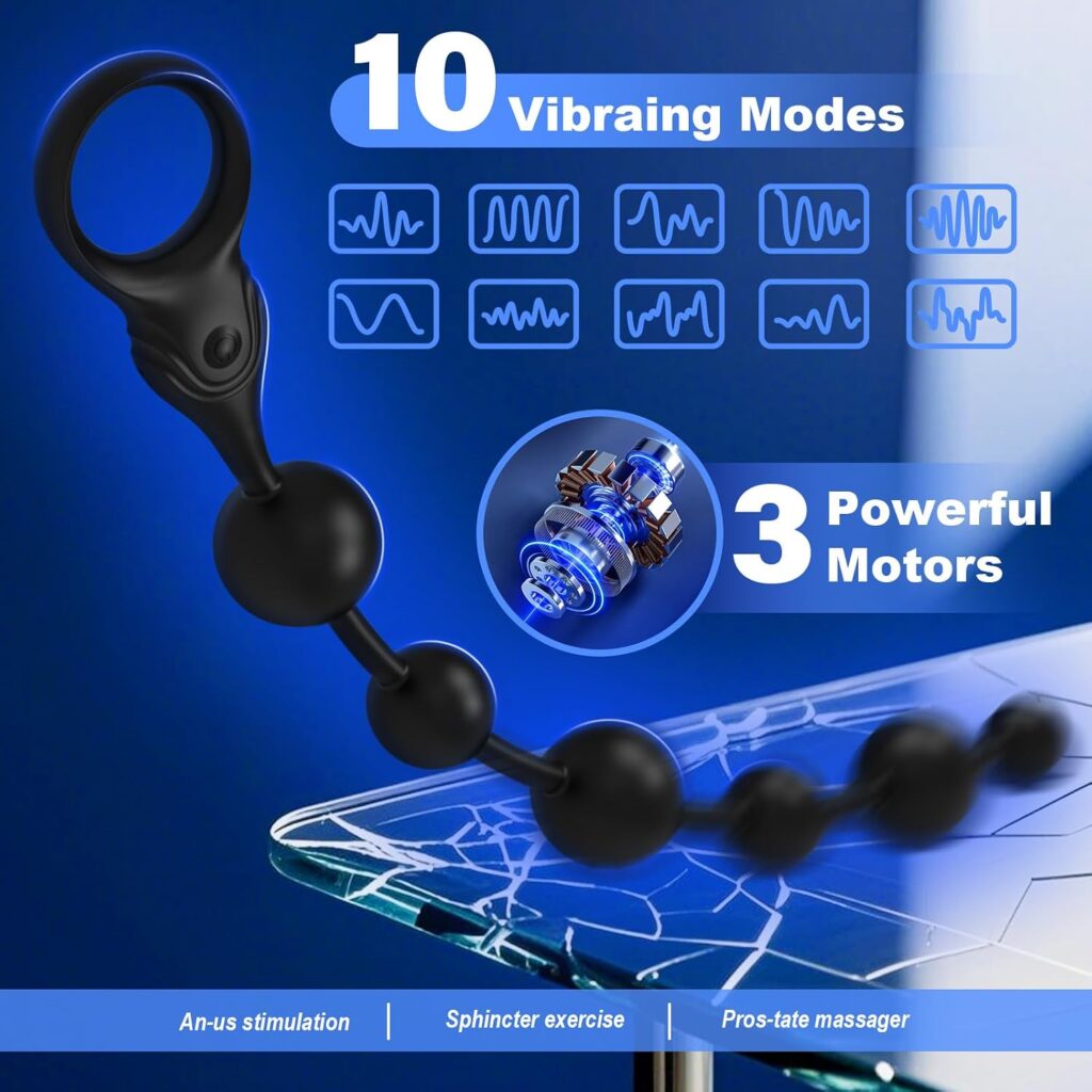 Best Vibrating Anal Beads Anal Toy in Pakistan
