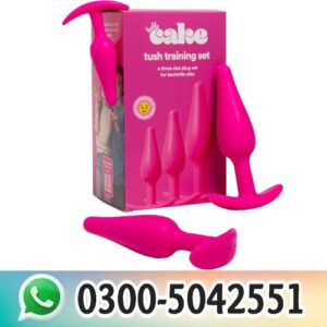 Best 3 Sizes Butt Plug Training Set in Pakistan