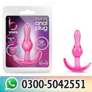 Wearable 3 Inch Soft Anal Plug Toy