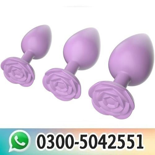 Best 3Pcs Anal Butt Plug Training Kit in Pakistan