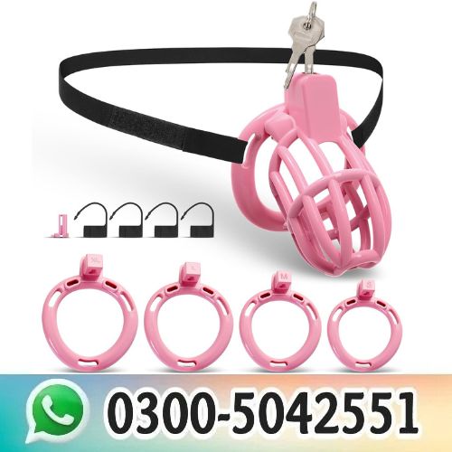 Adjustable Plastic Chastity Strap for Men