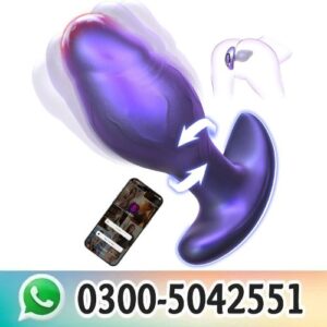 Vibrating Butt Plug Anal Adult Toy in Pakistan