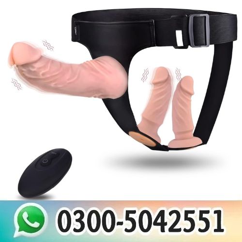 Buy Remote Control Strap On Vibrator Set in Pakistan