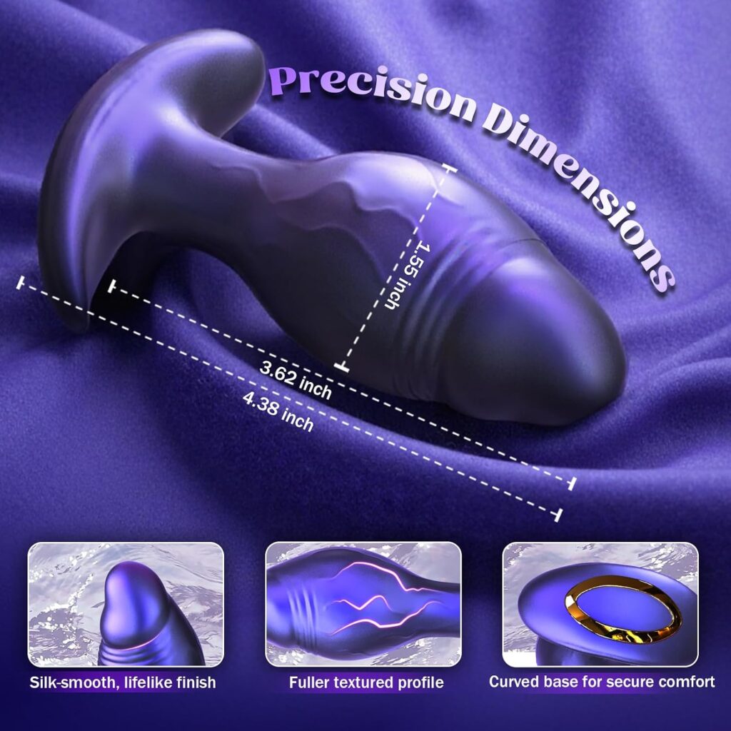 Vibrating Butt Plug Anal Adult Toy in Pakistan